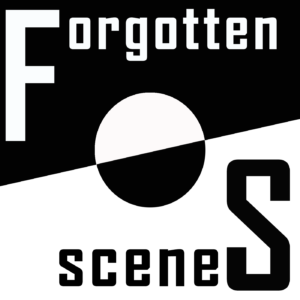logo for the podcast Forgotten Scenes